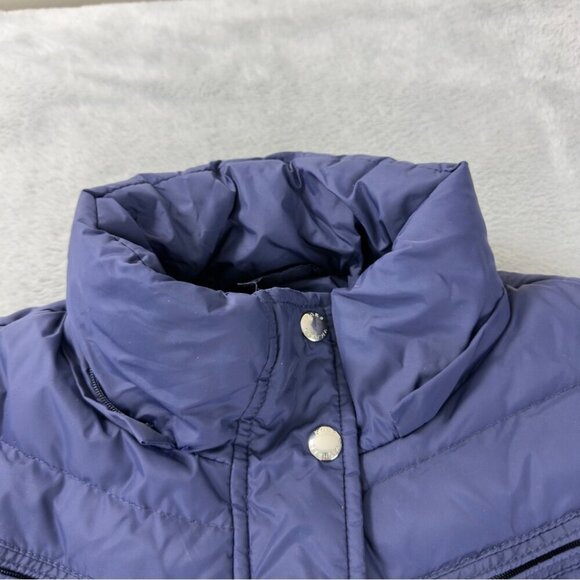 Michael Michael Kors Women's Size XS Purple Long Puffer Jacket Winter Outdoors - Picture 13 of 15